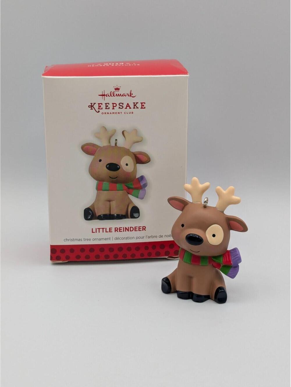 Hallmark Keepsake Little Reindeer 2013 Christmas Ornament